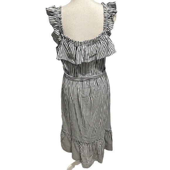 {Michael Michael Kors} Striped Ruffle Dress - Picture 2 of 3